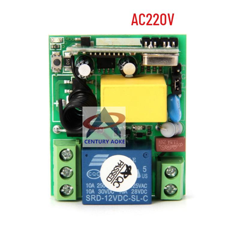 AC220V Long-Range Remote Control for Household Lamps & Appliances