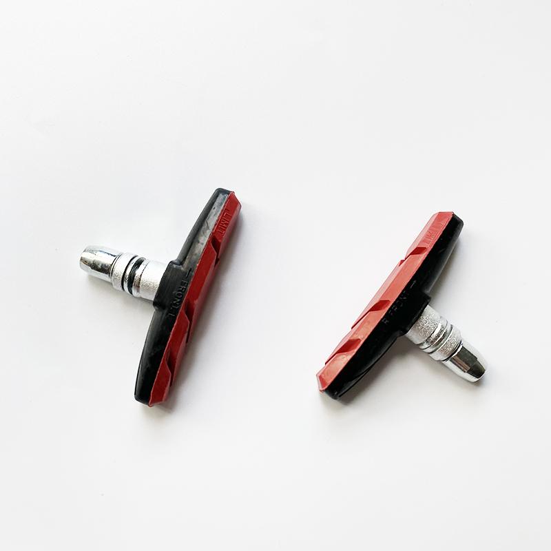 10Pair Bicycle V-brake Shoes Pads MTB Mountain Bike Brake Block Durable Rubber V Type Silent Brake Pads Shoes