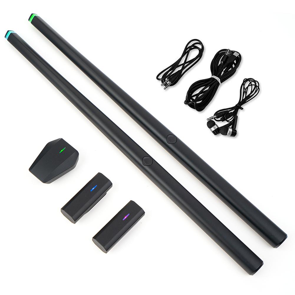 Somatosensory Virtual Drum Kit Electronic Air Drumsticks Musical Instrument Smart Wireless Portable Virtual Drum Stick Kit Mix