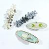 Hairpin Imitation Pearl Decor Enamel Small Hair Organizer Clip Side Bang Hair Pin Decorative Hair Accessories