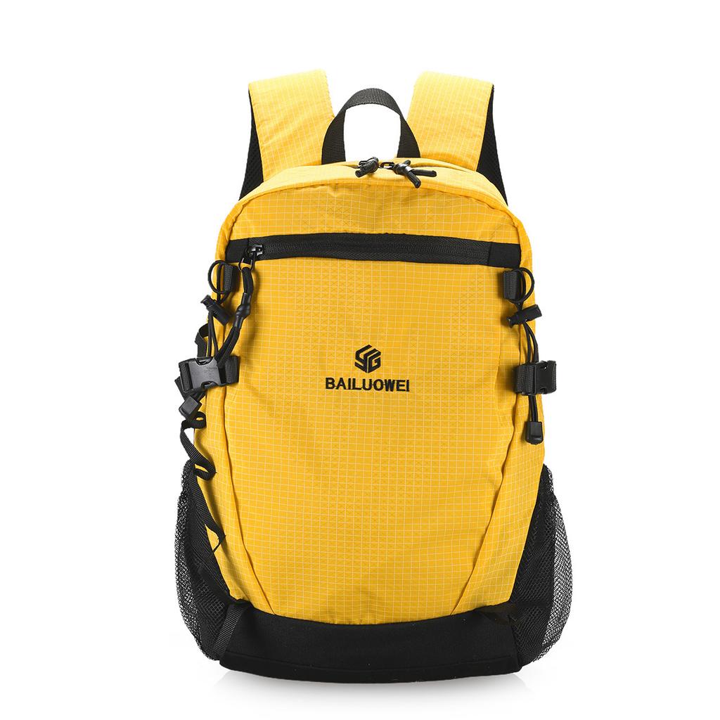 Schoolbag Outdoor Backpack Women's Lightweight Backpack Waterproof Travel Bag Lightweight School Bag Men's College Student Hiking Hiking Bag