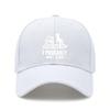 [Dog Lover Baseball Cap] Cream Letter Print Polyester Adjustable Breathable Casual Outdoor Sports Baseball Hat For Men Women