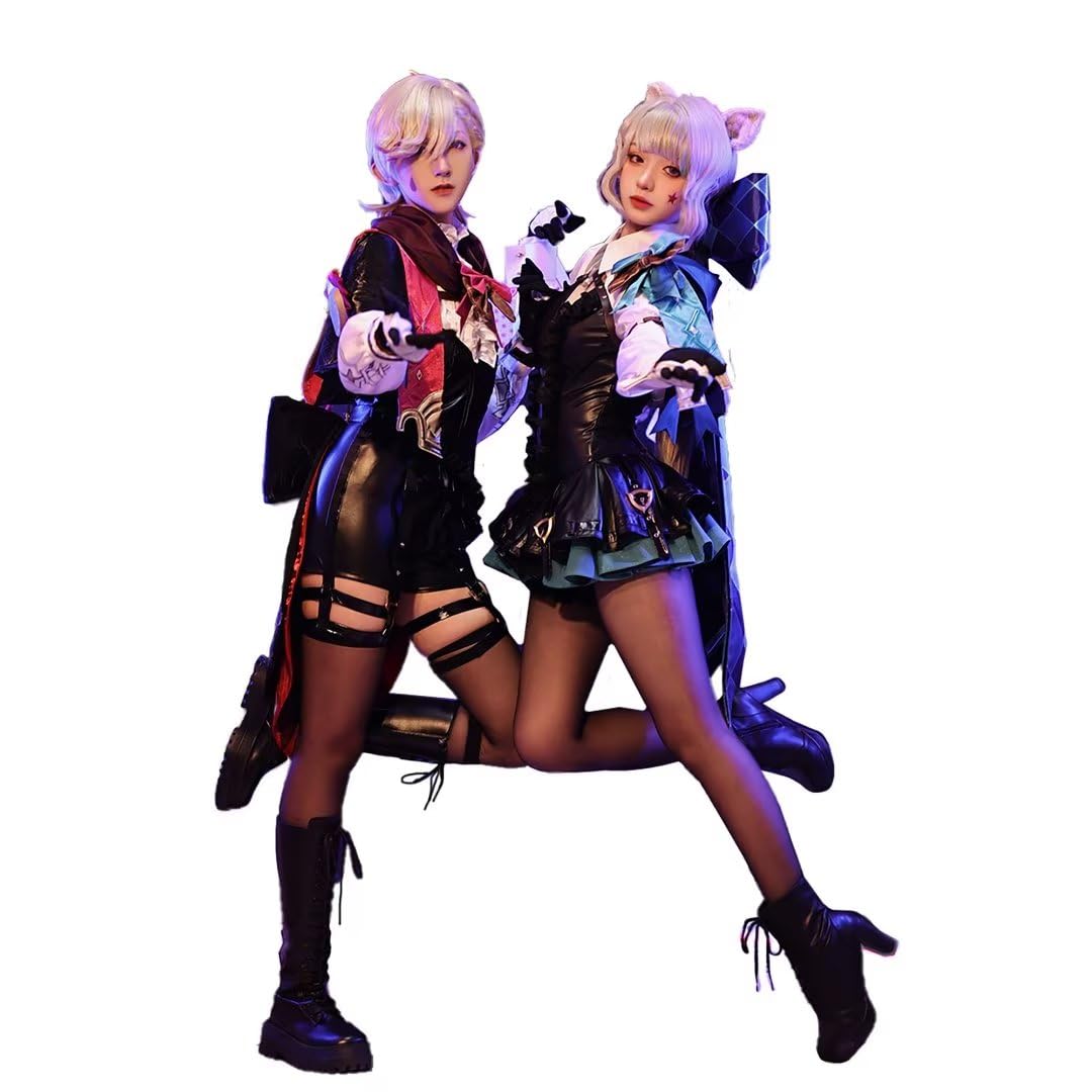 

[Лес Эльфов] Косплей костюм Лайн, Genshin Impact: Близнецы Фэнгдан, Косплей-костюм, Размер M