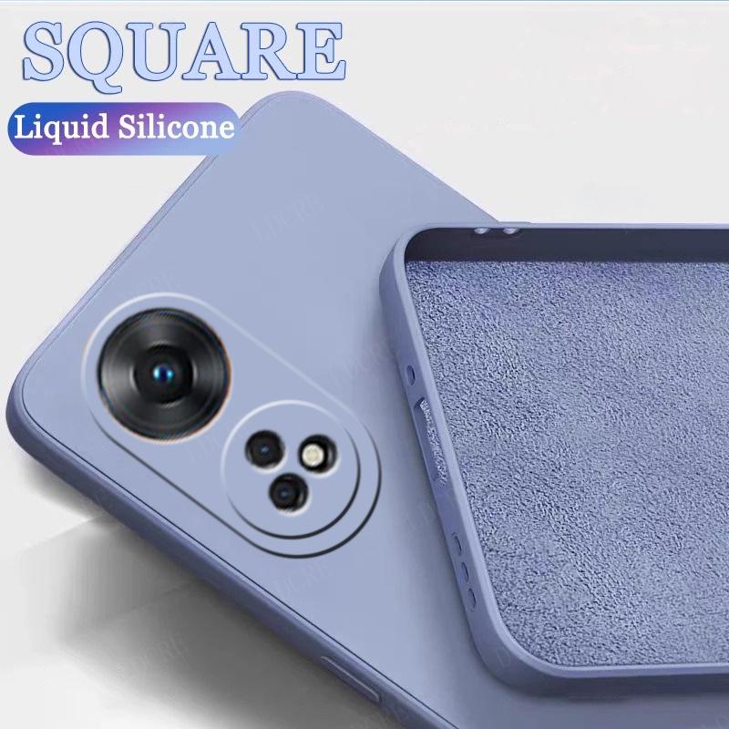 For Cover OPPO Reno 8T Case for Reno 8T Liquid Silicone Phone Case Candy Colors Matte Bumper Shockproof Full Protective Soft Cover for Reno8 T Reno 8T