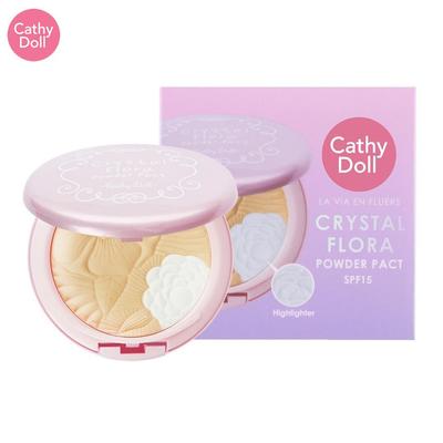 La Vie En Fleurs Crystal Flora Powder Pact SPF15 11g - Cosmetico tailandese