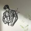 Wall Metal Art Home Decor Living Room Modern Indoor Sculpture Replica