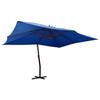VidaXL Cantilever Garden Parasol with Wooden Pole, Patio Sunshade, Sun Shelter, Terrace Parasol 318435
