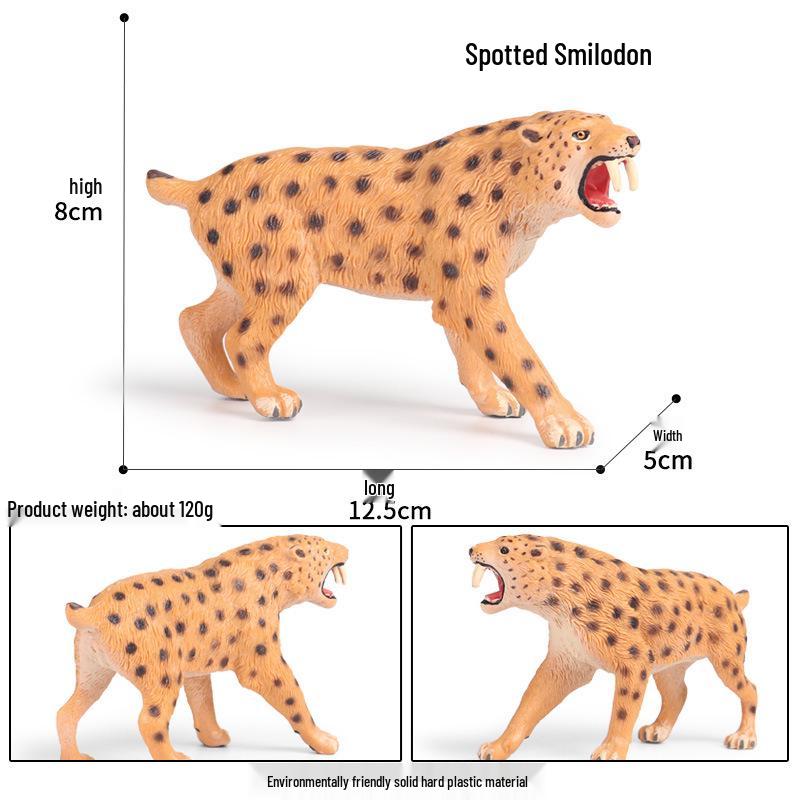 Children’s Wild Animal Cognitive Model - Saber-toothed Cat Ornament