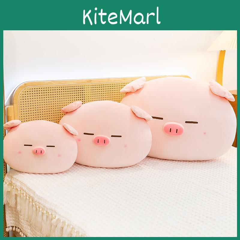 Emoji Pig Plush Pillow Cute Piglet Cushion Soft Toy For Kids Bedroom Decor