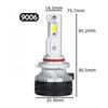K7C 4300K H7 H4 H11 Led Lamp 3 Copper Tube Led