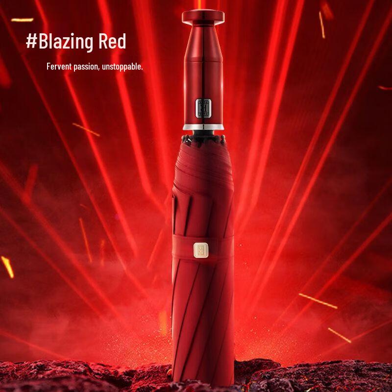 Automatic Oversized 10-Rib Anti-UV Tri-Fold Umbrella