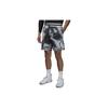 Color Block Tie-Dye High-Waisted Loose Fit Sports Shorts Men Shorts Black FB7577-070