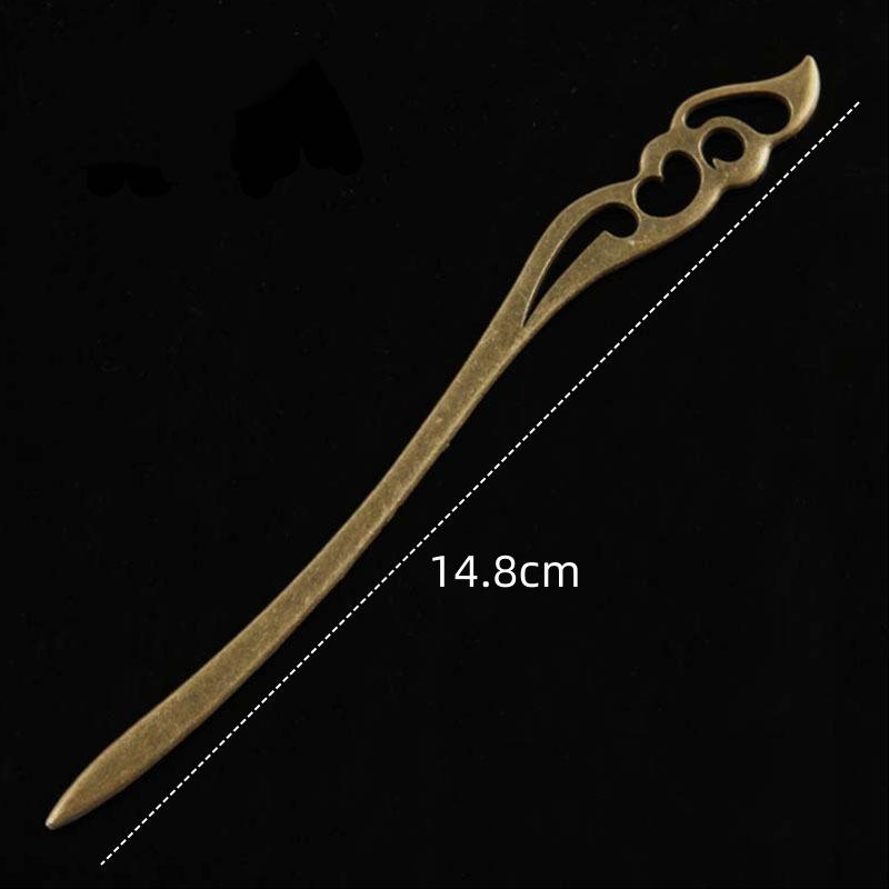 1 Stück Mode Lange Haardekoration U-förmige Haarnadeln Haarstäbe Haargabeln Haarnadel Haarspangen Pin Pferdeschwanzhalter für Mädchen Frauen