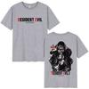CAPCOM Game Resident Evil Graphic T Shirt Unisex Women Vintage Fashion Short Sleeve Tshirt Casual 100 Cotton Summer Streetwear