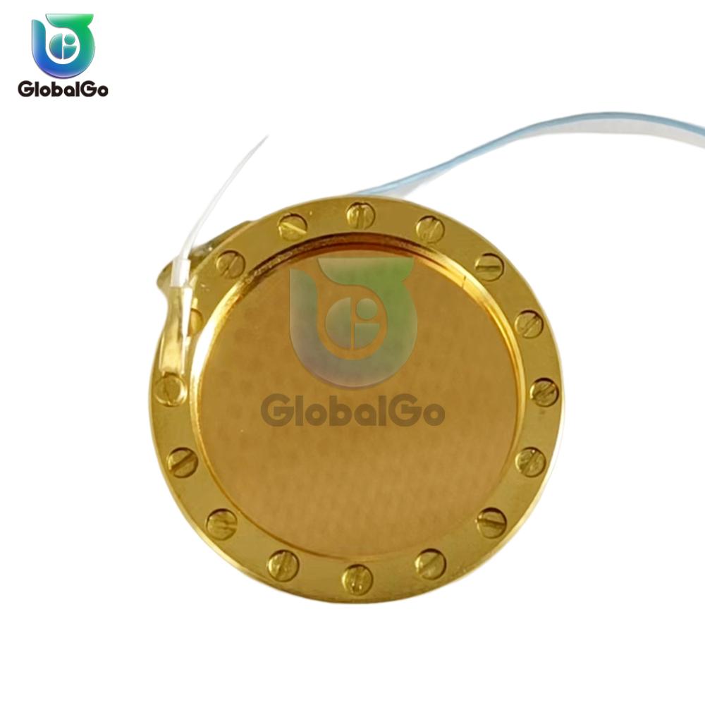 Single Dual Microphone Large Golden Diaphragm DC48V 34MM Microphone Capsule With 3 wires DIY Element Replacementwire Cardioid