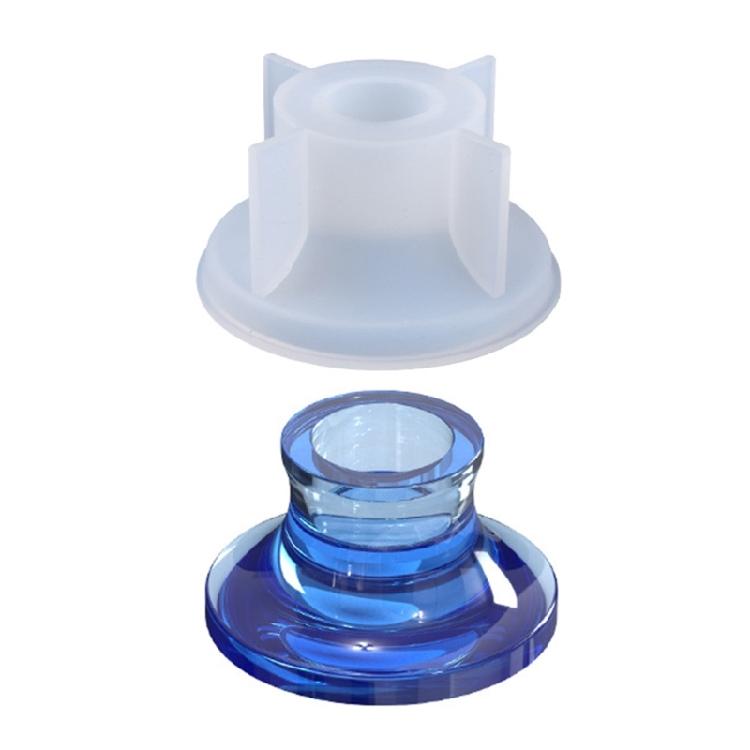 

Candlestick Mold Cement Concrete Mold Round Tealight Candle Holder Resin Molds 1