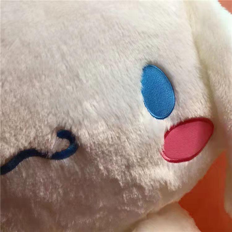 50CM Cinnamoroll Dog Plush Toys Stuffed Animal Soft Doll Kids Birthday Gift Cartoon Anime Toy