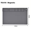 Magnetic Silicone Repair Pad with Screw Position Insulation for Phone Tablet Motherboard Soldering Station Work Hot Air Gun Pad