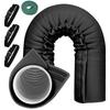 Portable Air Conditioner Hose Insulation Cover Protective Cover Installation Kit  For 5-inch And 9-inch Diameter Exhaust Hoses