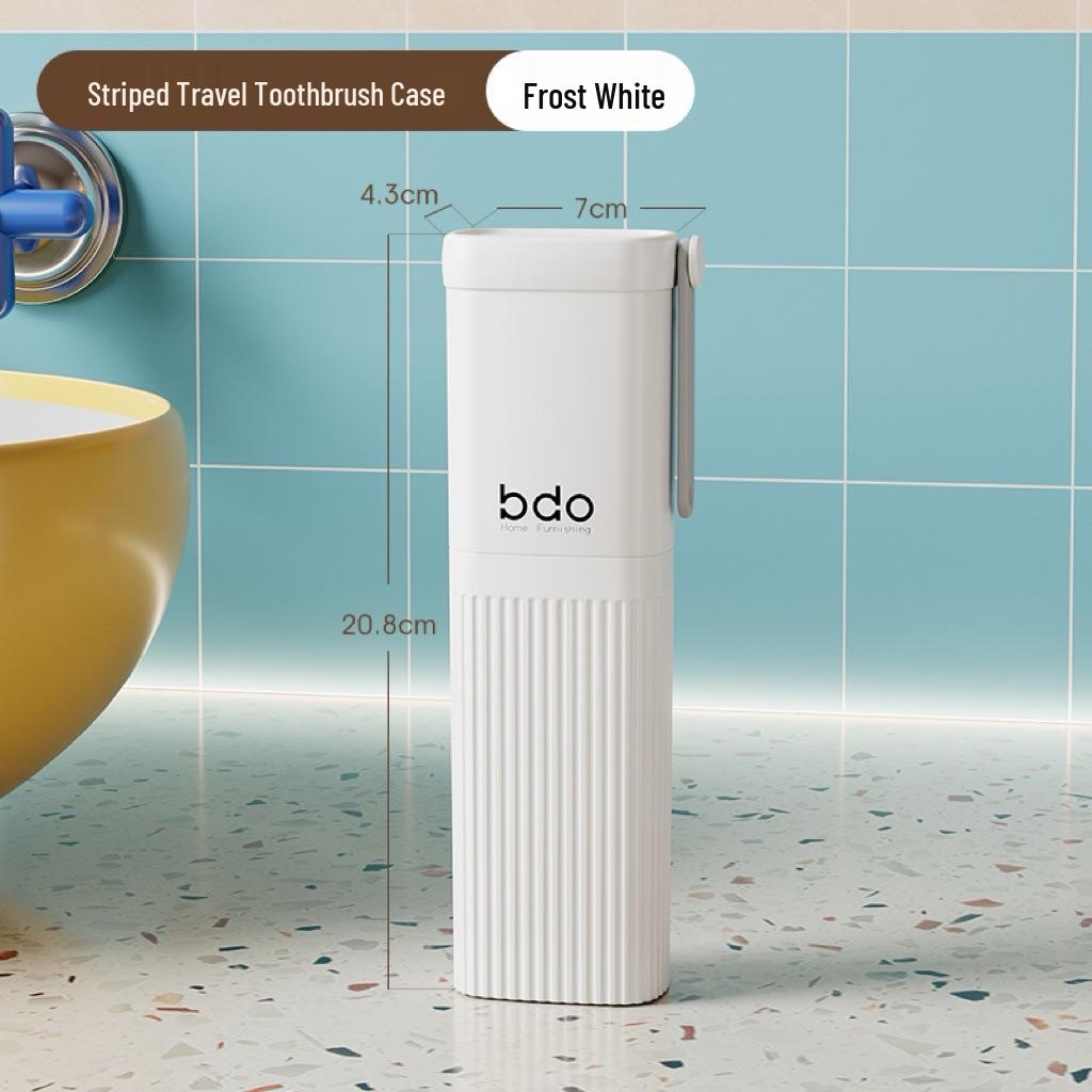 Compact Travel Mouthwash & Toothbrush Holder for Couples 301-400ml