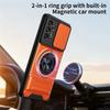 Suitable for Samsung S25FE Shunjia sliding window protective phone case S26 Ultra ring stand anti-drop protective cover