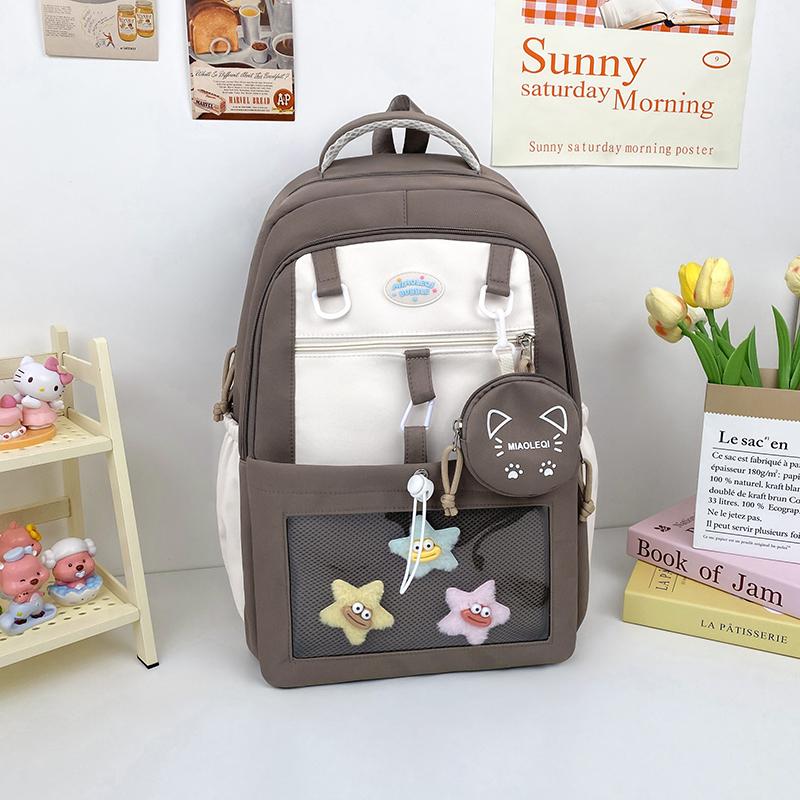 College Style Backpack Student Large Capacity Schoolbag