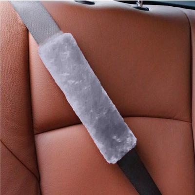Safety Belt Cover Shoulder Strap Soft Plush 2-piece Set