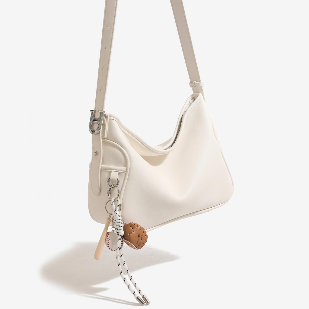 Frische und Süße Achseltasche, Trendige Single-Shoulder Crossbody Pendler-Tasche mit großem Fassungsvermögen