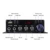 Miniaturowy wzmacniacz mocy audio 2CH 40W+40W do użytku domowego w samochodzie BT cyfrowy odbiornik audio AMP U Disk