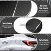 Real Carbon Fiber Exterior Car Oil Fuel Tank Gas Cap Cover Trim Accessories For Toyota GR Corolla 2023 2024 2025