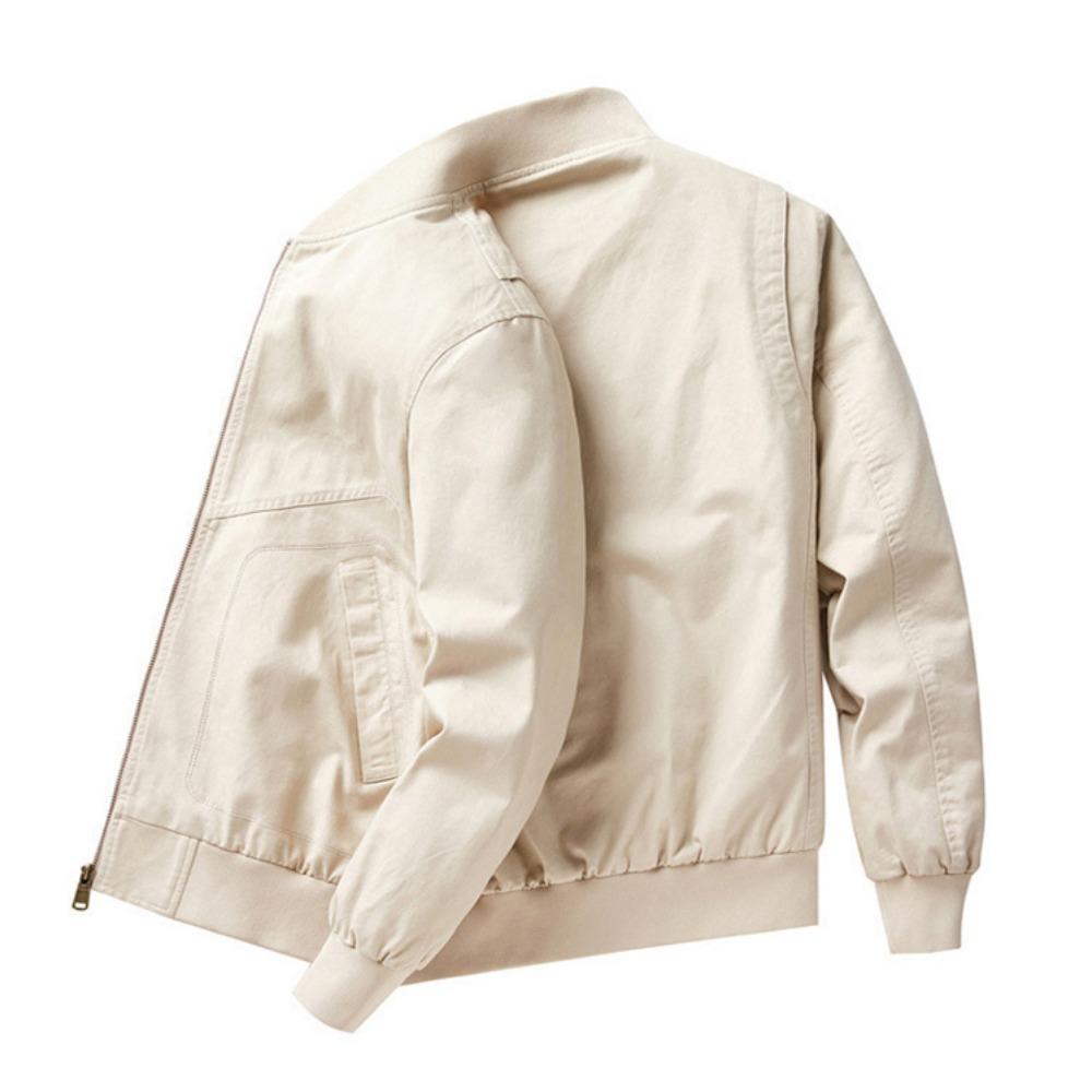 2025 Men's Autumn and Winter Bomber Flight Jackets Windproof Pilot Jacket Casual Motorcycle Baseball Coat for MEN