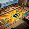 Green Bay Packers Tryck Kudde Halkfri Laptop Surfplatta Stor Musmatta XXL Mat Mini PC Spelmatta Med Låst kant