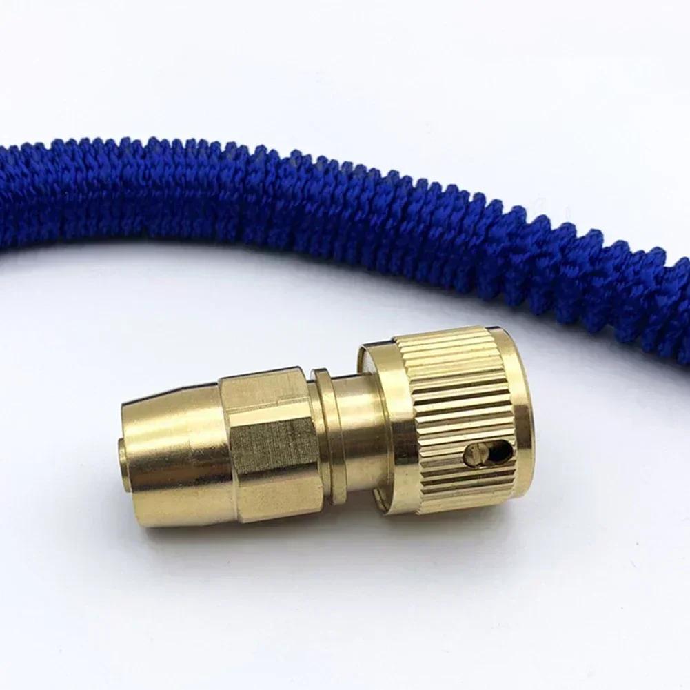Reliable Brass Quick Connector Adaptor for Expanding For Garden Water Hose Repair and Faucet To Nozzle Attachment