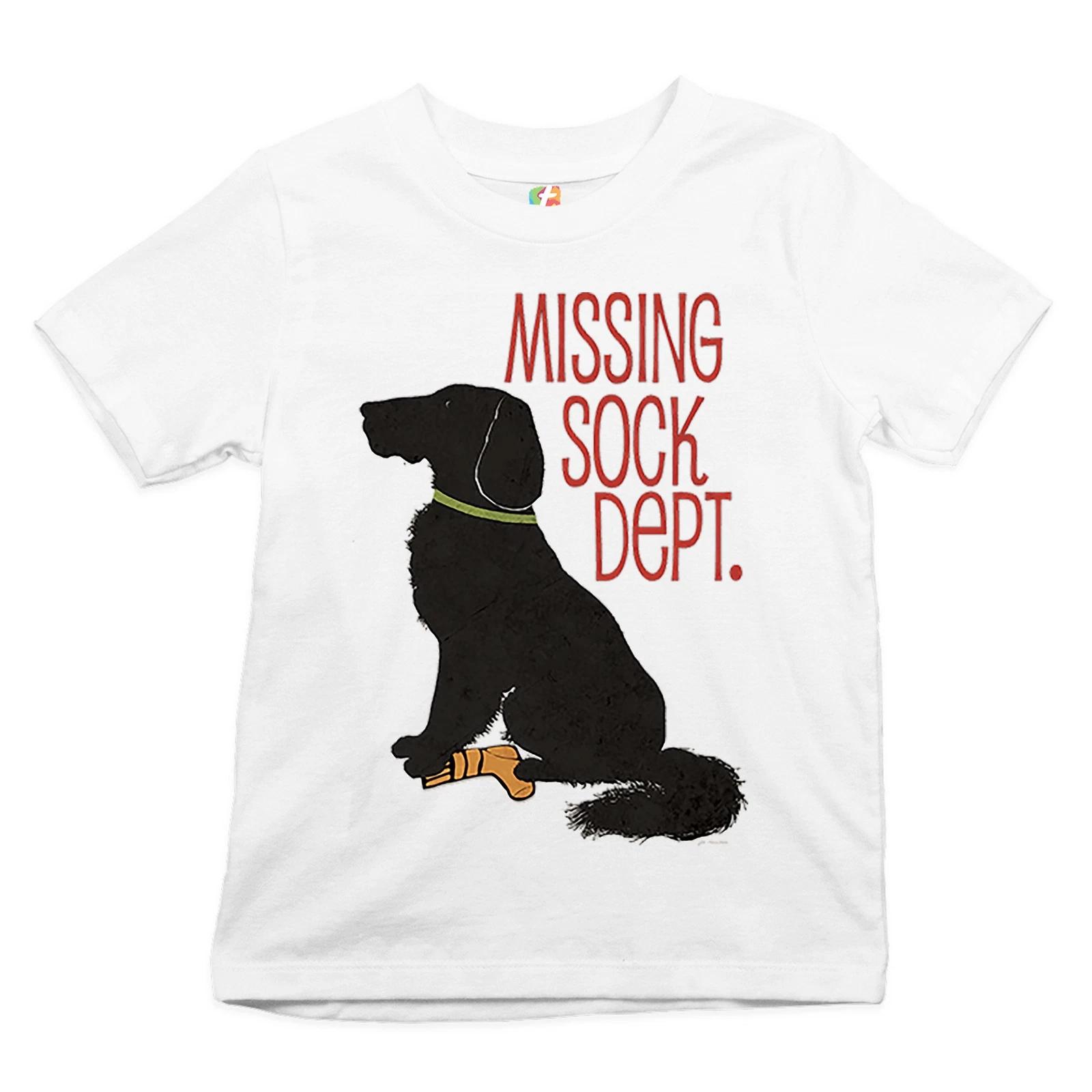 Missing Sock Dept. Youth kids boys T-Shirt Flat-Coated Retriever I love My Dog Kids 100