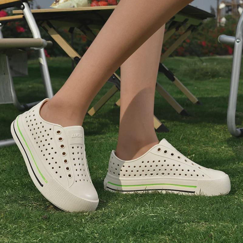 Dámské silné podrážky protiskluzové lehké duté plážové sandály - Ideální pro venkovní aktivity a brodění v létě.