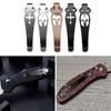 652F Titaniums Alloy Knifee Back Clip Pocket Waist Clamps Fold Knifee Handle DIY Make Accessories Parts