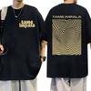 Psychedelische Band Tame Impala 100% Baumwolle Herrenhemd Oversize Albumgrafikhemden Damen Y2