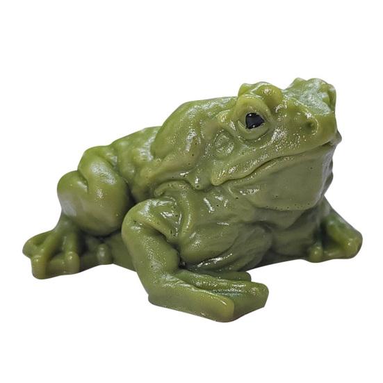Игрушка-антистресс Лягушка, сжимаемая, противотревожная, золотисто-зеленая, фиджет-игрушка, мягкая ТПР