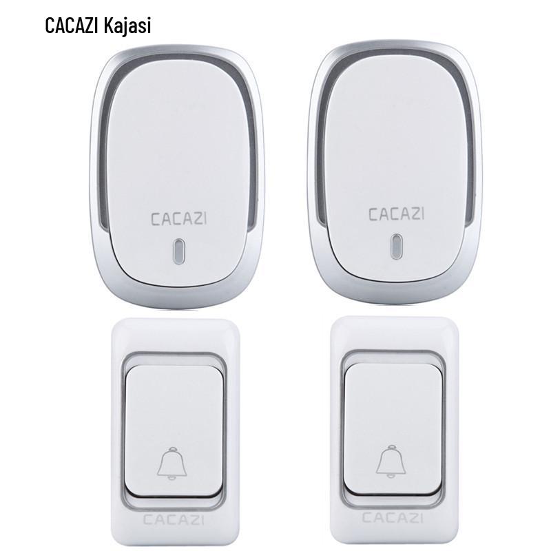 Battery-Powered Wireless Waterproof Doorbell: No Plug Required