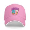 Number Ice Cream Drip Six Seven Meme th Birthday Baseball Cap Hip Hop Sandwich Hats Unisex Adjustable Hats Cap Fishing