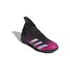 Adidas .4 TF Artificial Turf Non-Slip Durable Low-Top Kids Soccer Shoes Kids Soccer Shoes Black White Purple FW7533