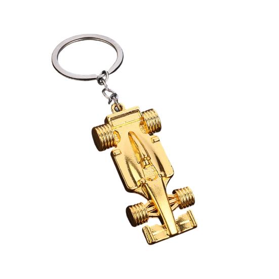 

Creative Racing Keychain Race Car Pendant Keychains for Car Keys Purse Handbag Backpack Travel Bag Cool Keychains Gifts for Men Friends Teacher Car золотистый