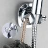 Supporti per soffione doccia Senza foratura Forte adesivo Regolabile in altezza Fissaggio a parete per bagno Staffe in ABS