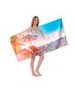 Microfiber Double-sided Velvet Beach Towel, Quick-drying, Non-stick Sand Swimming Beach Towel