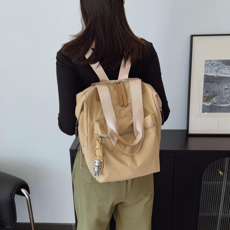 Large capacity bag women's spring and summer leisure new sports schoolbag street trend lightweight travel backpack