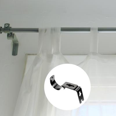 4 Pcs Lengthen Curtain Rod Bracket Ceiling Hook Wall Mount Holder Rail Brackets