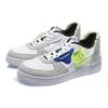 Li Ning CF Deconstruction Rutschfest Abriebfest Niedrig geschnitten Skateboard Schuhe Herren Weiß Grau Schwarz AGCQ315-2