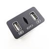 Car Charge USB Port Type-C Interface Socket Charger For BYD Yuan Plus Dolphin Atto 3 2