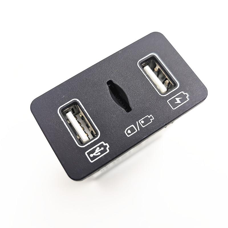 Car Charge USB Port Type-C Interface Socket Charger For BYD Yuan Plus Dolphin Atto 3 2
