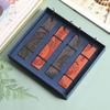Chinese Style Wood Bookmark Gift Box Set Retro Sandalwood Carving Book Mark School Commemorative Party Best Gift for Book Lover